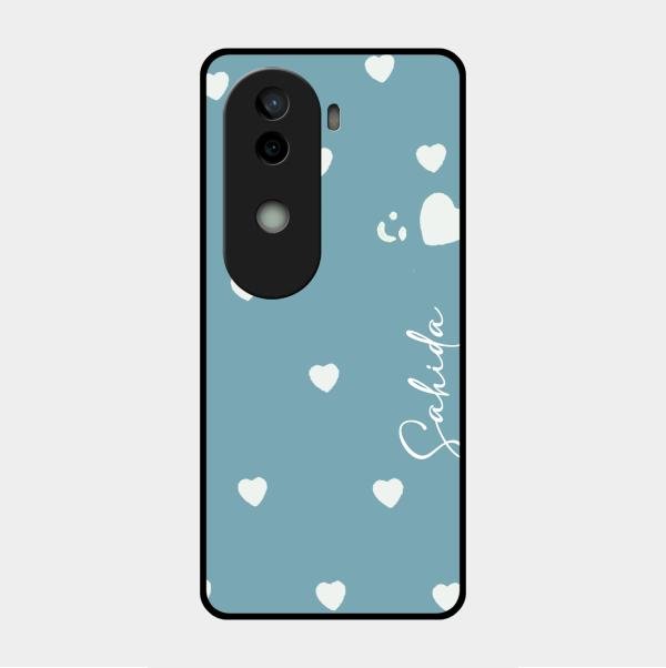 Be Loved Customized Glass Case Cover Sky Blue For Vivo V40E 5G
