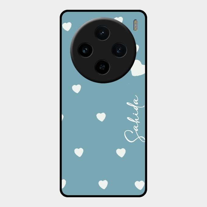 Be Loved Customized Glass Case Cover Sky Blue For Vivo X100 5G