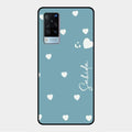 Be Loved Customized Glass Case Cover Sky Blue For Vivo X60 5G