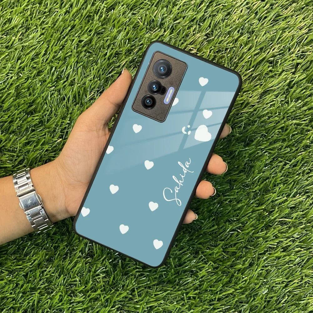 Be Loved Customized Glass Case Cover Sky Blue For Vivo - ShopOnCliQ