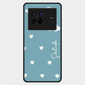 Be Loved Customized Glass Case Cover Sky Blue For Vivo X80 5G