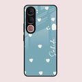 Be Loved Customized Glass Case Cover Sky Blue For Vivo Y31 5G