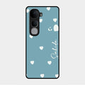 Be Loved Customized Glass Case Cover Sky Blue For Vivo Y400 Pro 5G