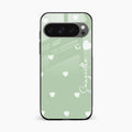 Be Loved Glossy Customised Metal Case Cover Mint Green For Google Pixel 10 Pro
