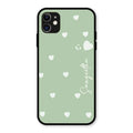 Be Loved Glossy Customised Metal Case Cover Mint Green For iPhone 11