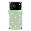 Be Loved Glossy Customised Metal Case Cover Mint Green For iPhone 17 Pro