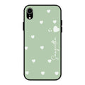Be Loved Glossy Customised Metal Case Cover Mint Green For iPhone XR
