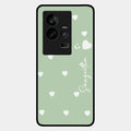 Be Loved Glossy Customised Metal Case Cover Mint Green For Iqoo 11 5G