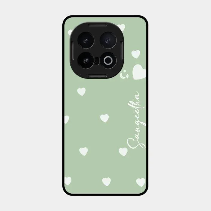 Be Loved Glossy Customised Metal Case Cover Mint Green For Iqoo 13 5G