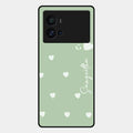 Be Loved Glossy Customised Metal Case Cover Mint Green For Iqoo 9 Pro 5G