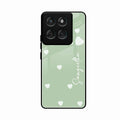 Be Loved Glossy Customised Metal Case Cover Mint Green For Motorola Edge 60 Stylus 5G