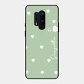 Be Loved Glossy Customised Metal Case Cover Mint Green For Oneplus 8 Pro