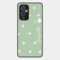 Be Loved Glossy Customised Metal Case Cover Mint Green For Oneplus 9 5G