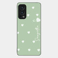 Be Loved Glossy Customised Metal Case Cover Mint Green For Oneplus Nord 2 5G