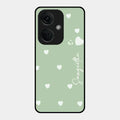 Be Loved Glossy Customised Metal Case Cover Mint Green For Oneplus Nord Ce 3 5G