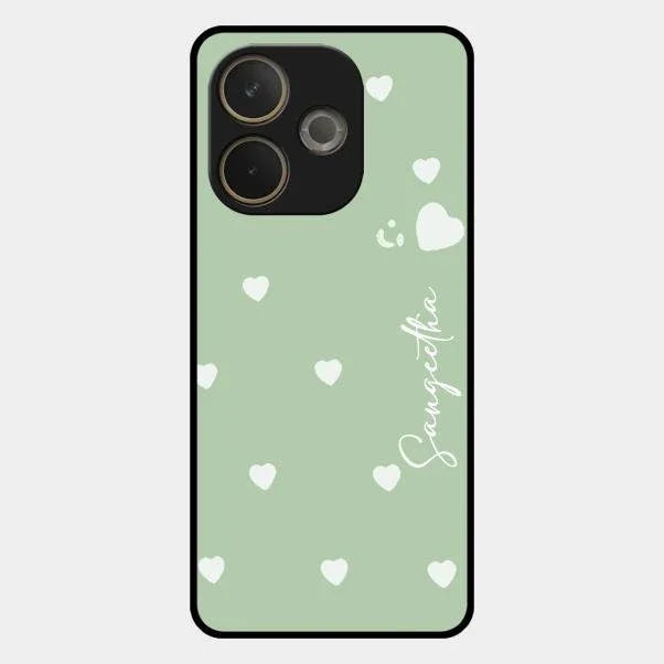 Be Loved Glossy Customised Metal Case Cover Mint Green For Oppo A5 Pro 5G