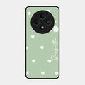 Be Loved Glossy Customised Metal Case Cover Mint Green For Oppo F27 5G