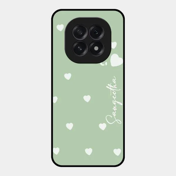 Be Loved Glossy Customised Metal Case Cover Mint Green For Oppo F29 5G