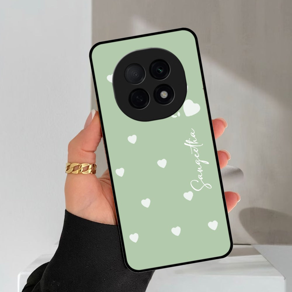 Be Loved Glossy Customized Metal Case Cover Mint Green For Oppo