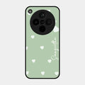 Be Loved Glossy Customised Metal Case Cover Mint Green For Oppo Find X8 5G