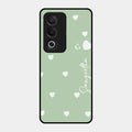 Be Loved Glossy Customised Metal Case Cover Mint Green For Oppo K12X 5G