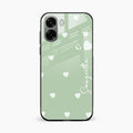 Be Loved Glossy Customised Metal Case Cover Mint Green For Oppo K14x 5G