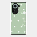 Be Loved Glossy Customised Metal Case Cover Mint Green For Oppo Reno 11 5G