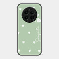 Be Loved Glossy Customised Metal Case Cover Mint Green For Realme 12 Plus 5G