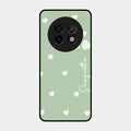 Be Loved Glossy Customised Metal Case Cover Mint Green For Realme 13 Plus 5G