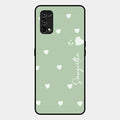 Be Loved Glossy Customised Metal Case Cover Mint Green For Realme 7 Pro