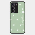Be Loved Glossy Customised Metal Case Cover Mint Green For Realme P3 Lite 5G