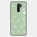 Be Loved Glossy Customised Metal Case Cover Mint Green For Redmi 9 Prime
