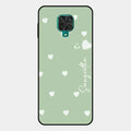 Be Loved Glossy Customised Metal Case Cover Mint Green For Redmi Note 10 Lite