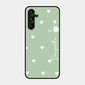 Be Loved Glossy Customised Metal Case Cover Mint Green For Samsung Galaxy A16 5G