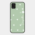 Be Loved Glossy Customised Metal Case Cover Mint Green For Samsung Galaxy F14 5G