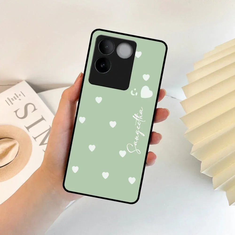Be Loved Glossy Customized Metal Case Cover Mint Green For Vivo - ShopOnCliQ