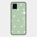 Be Loved Glossy Customised Metal Case Cover Mint Green For Vivo V20