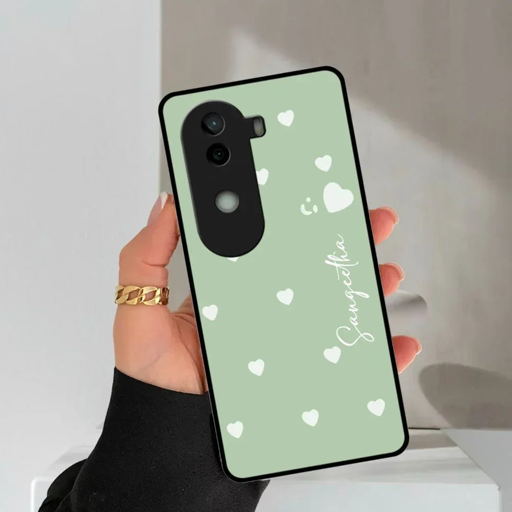 Be Loved Glossy Customized Metal Case Cover Mint Green For Vivo - ShopOnCliQ