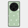 Be Loved Glossy Customised Metal Case Cover Mint Green For Vivo X100 5G