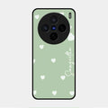 Be Loved Glossy Customised Metal Case Cover Mint Green For Vivo X200 5G