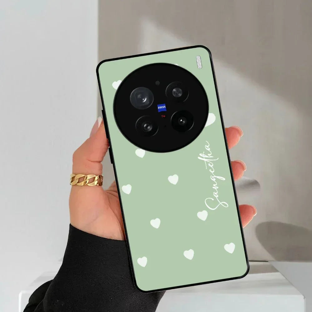 Be Loved Glossy Customized Metal Case Cover Mint Green For Vivo - ShopOnCliQ