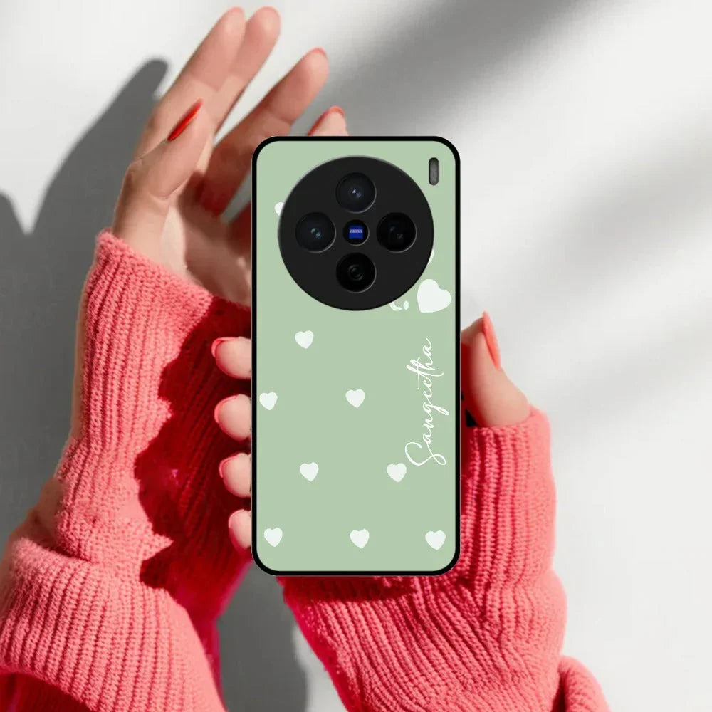 Be Loved Glossy Customized Metal Case Cover Mint Green For Vivo - ShopOnCliQ
