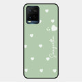 Be Loved Glossy Customised Metal Case Cover Mint Green For Vivo Y21A