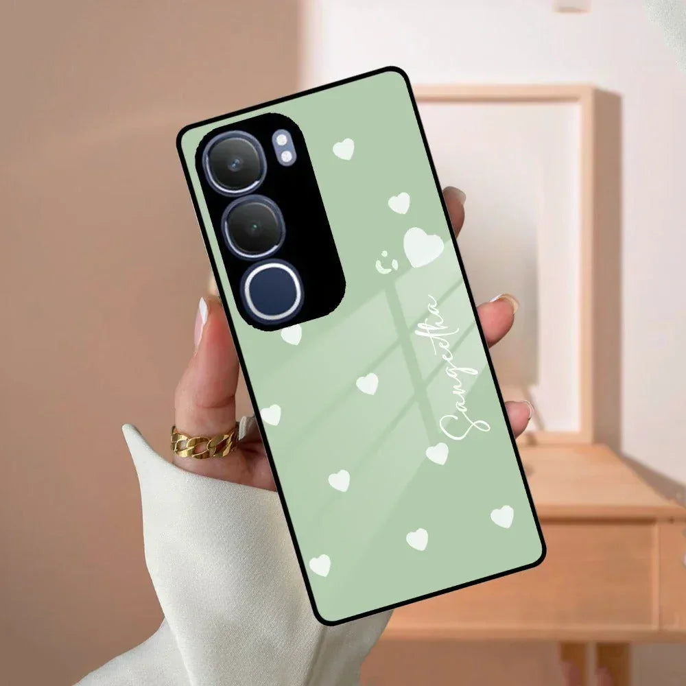 Be Loved Glossy Customized Metal Case Cover Mint Green For Vivo - ShopOnCliQ