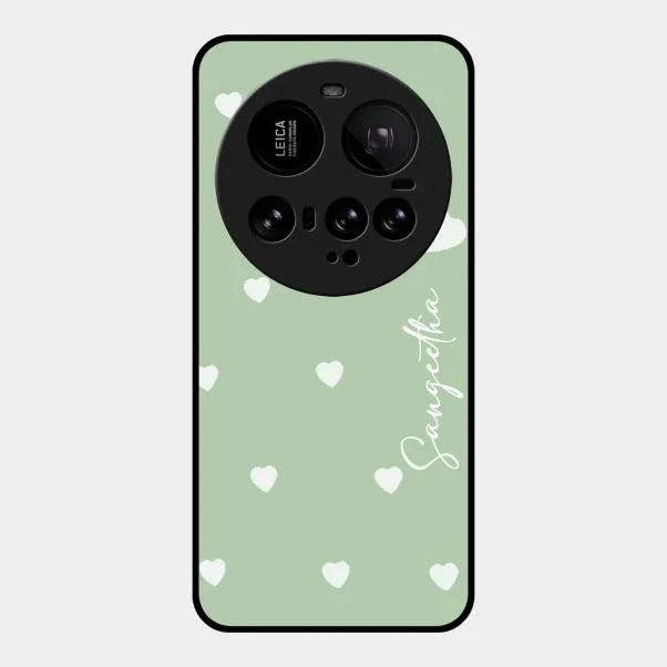 Be Loved Glossy Customised Metal Case Cover Mint Green For Xiaomi 15 Ultra 5G