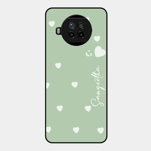 Be Loved Glossy Customised Metal Case Cover Mint Green For Xiaomi Mi 10I 5G