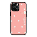 Be Loved Glossy Customised Metal Case Cover Peach For iPhone 13 Pro Max