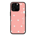 Be Loved Glossy Customised Metal Case Cover Peach For iPhone 16 Pro Max