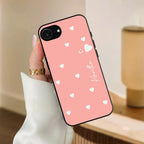 Be Loved Glossy Customized Metal Case Cover Peach For iPhone - ShopOnCliQ