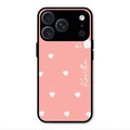Be Loved Glossy Customised Metal Case Cover Peach For iPhone 17 Pro